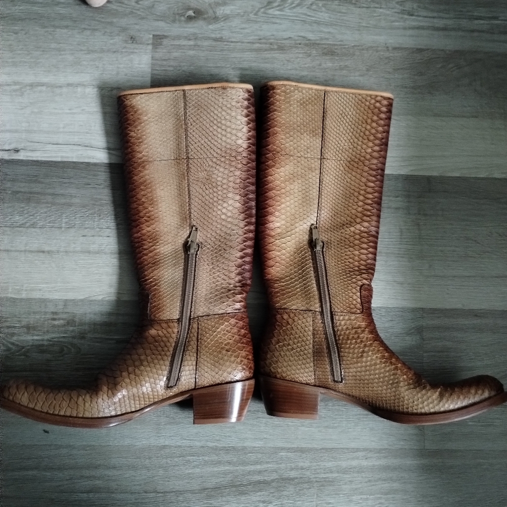 Prada Python Boots 10 - image 8